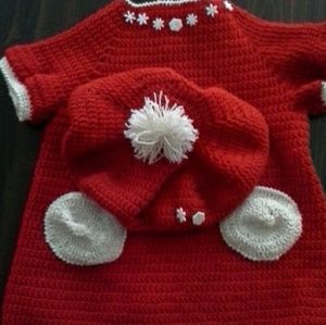Little Girls Holiday Dress w/ Slouch